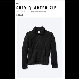 PINK Quarter Zip Jacket